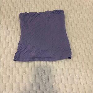 See You Monday Purple Crop Top